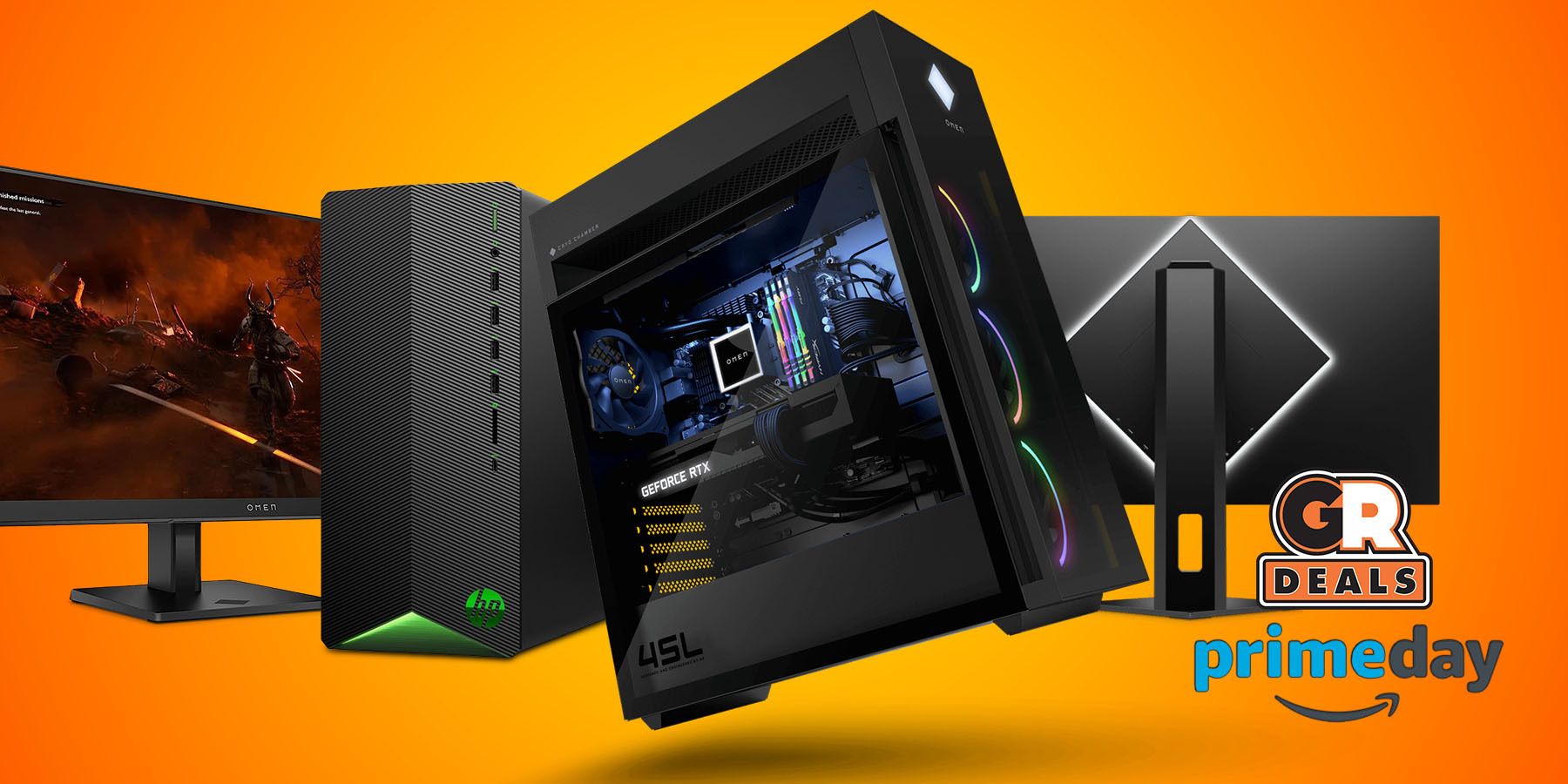Unbeatable Deals: Save up to 40% on HP Gaming Desktops and Monitors!