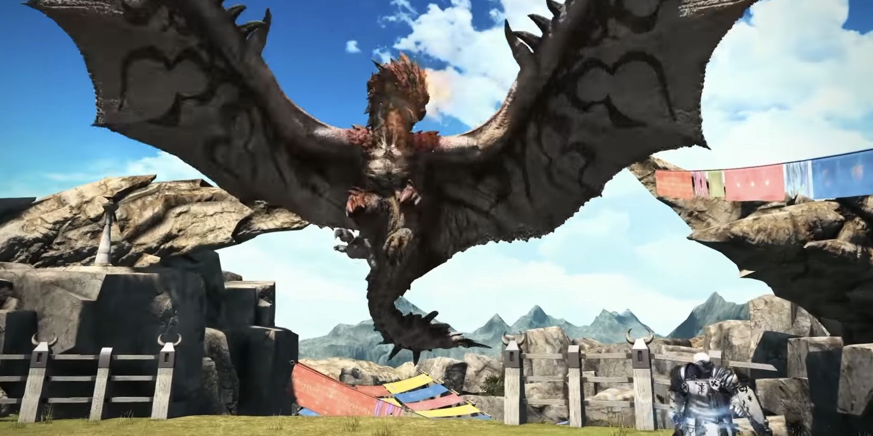 The Ultimate Hybrid: Final Fantasy Meets Monster Hunter in an Epic Game Fusion