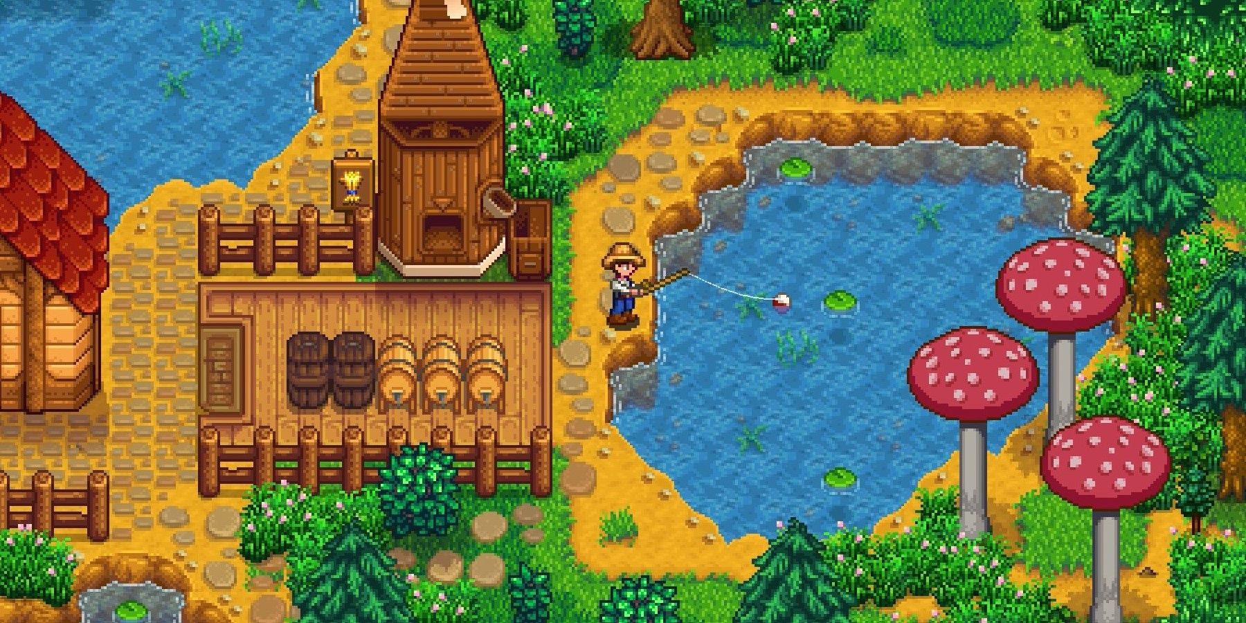 Incredible Stroke of Luck: Stardew Valley Player Lands Unbelievable Catch While Fishing!