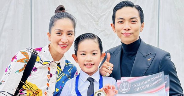 Chuyện bất ngờ về con trai Khánh Thi - Phan Hiển trước khi đăng quang tại giải dancesport thế giới