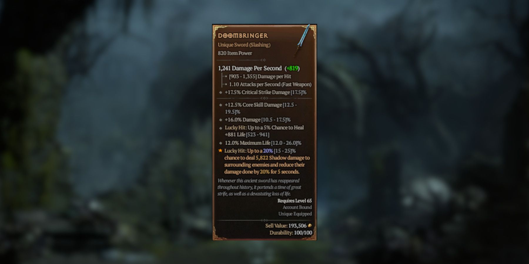 Unleash Destruction: Master the Art of Obtaining Doombringer in Diablo 4