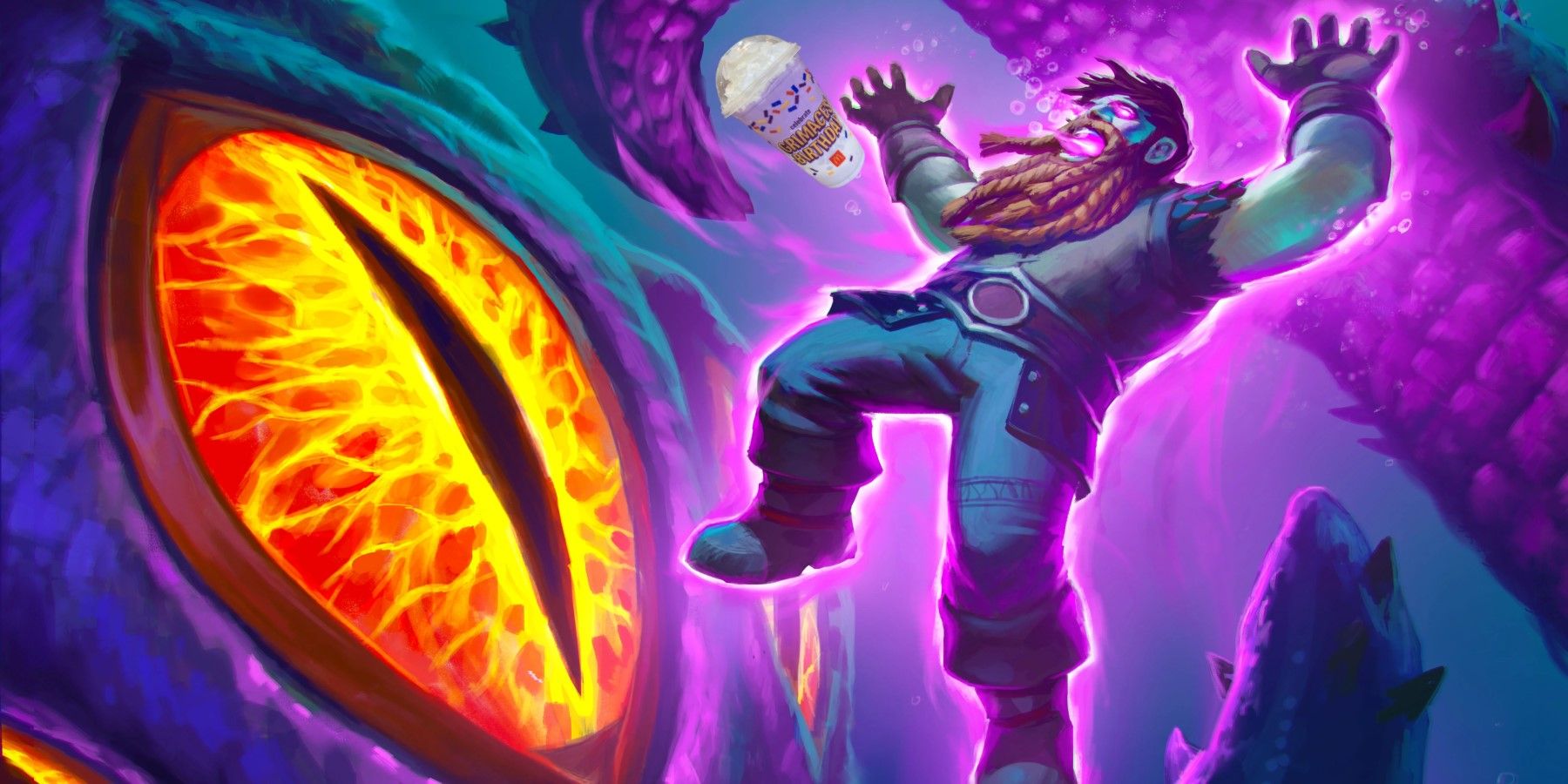 World of Warcraft Takes the Grimace Shake Meme to the Next Level