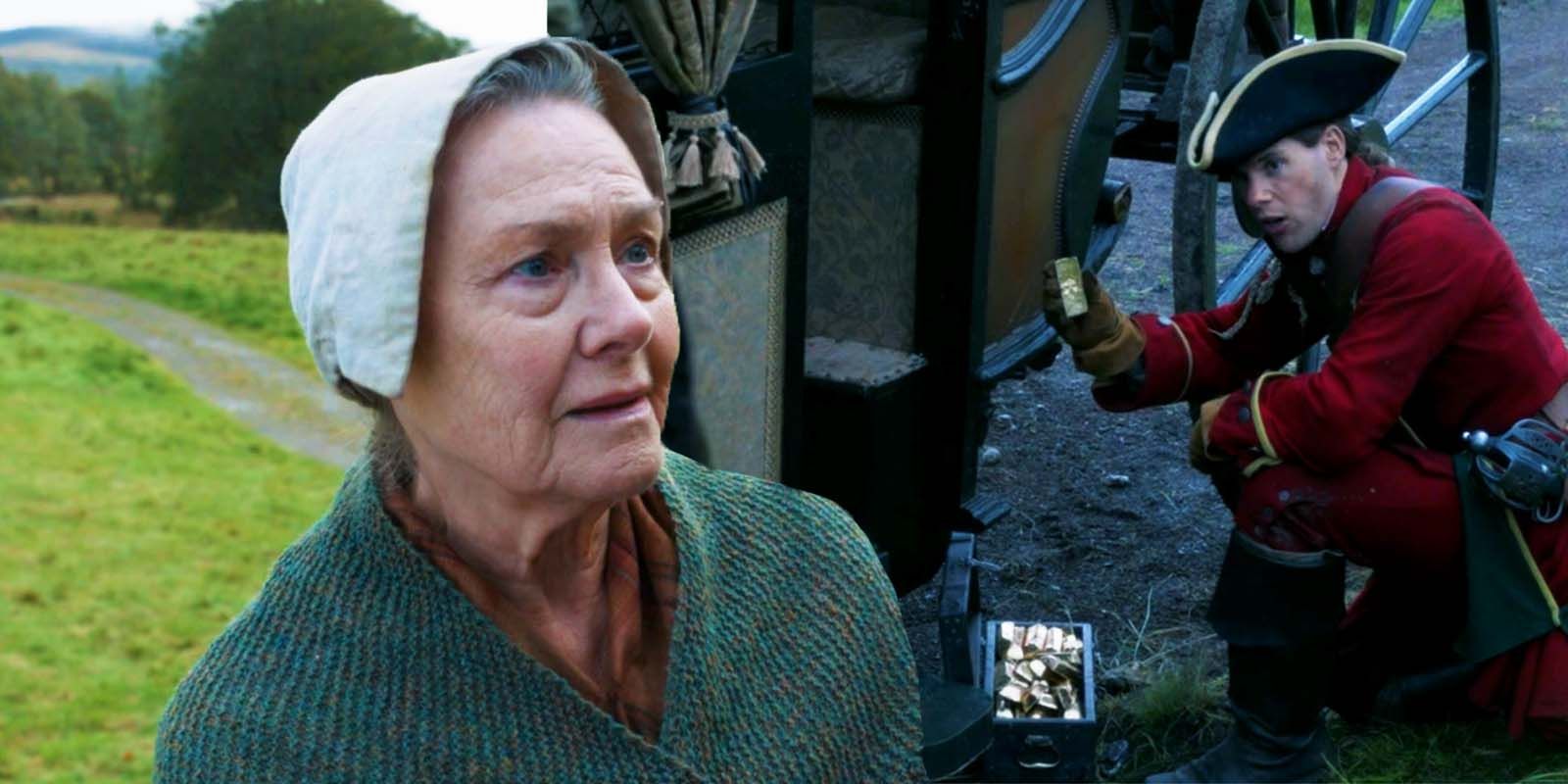 The Shocking Twists in Outlander Season 7: Unveiling Mrs Bug's Tragic Fate and Unraveling the Sinister Gold Curse