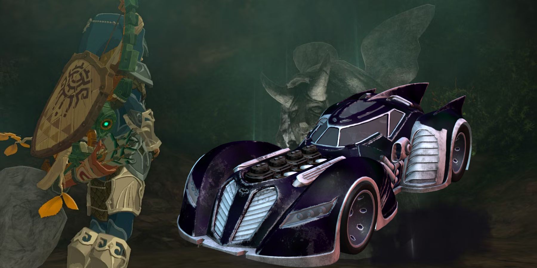 Unveiling the Epic Upgraded Batmobile in Zelda: Tears of the Kingdom