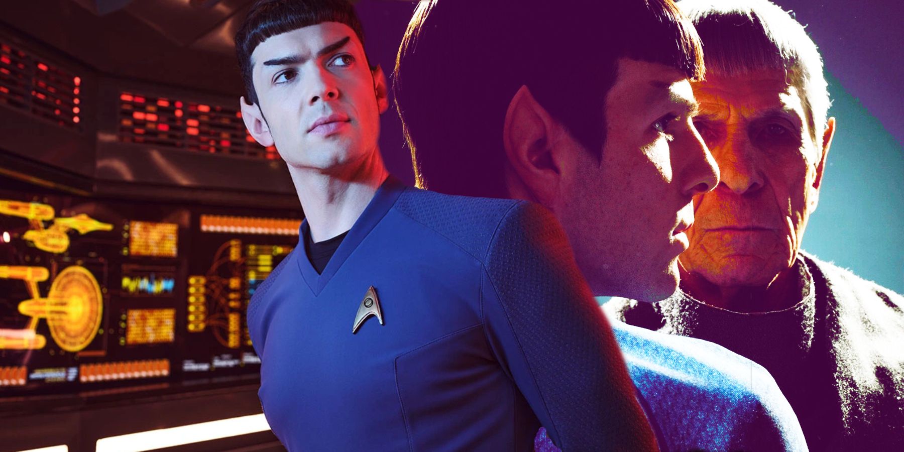 Timeless Tribute: Captivating Spock Fan Art Uniting Three Stellar Star Trek Generations