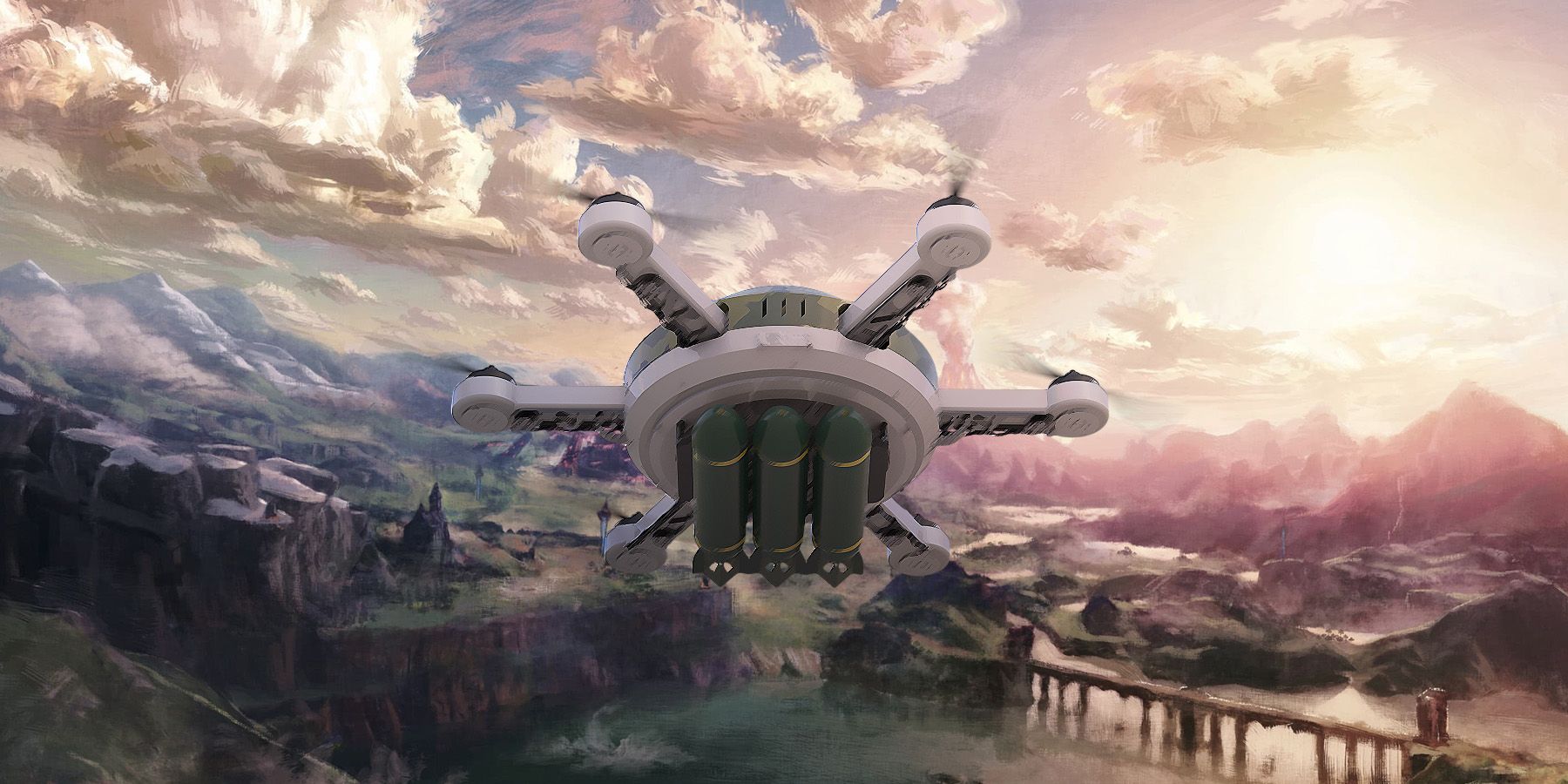 Unleashing the Power: Zelda Fan Crafts Cutting-Edge Drone