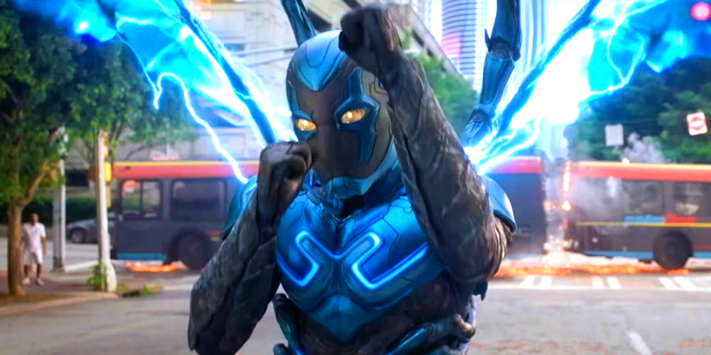 Unveiling the Futuristic Marvel: Blue Beetle's CGI Suit Takes DC to Another Level