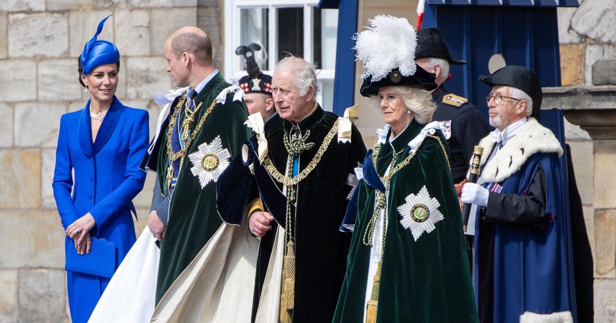 Exclusive: Inside the Royal Family's Majestic Appearance at King Charles III's Scotland Coronation