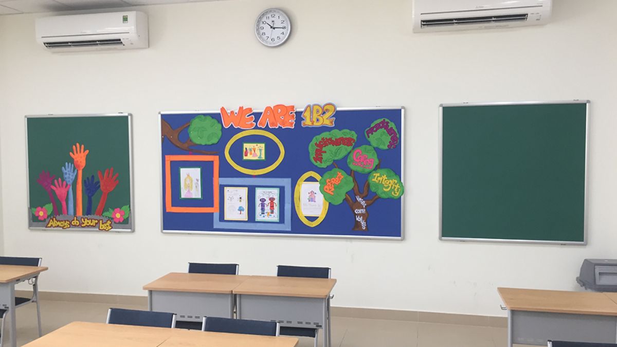 50+ mẫu trang trí bảng lớp đầu năm học mới để tạo ấn tượng sâu sắc