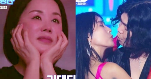 Lee Hyori và chồng nhạc sĩ khiến khán giả hấp dẫn với pha hôn môi nóng bỏng trên sân khấu