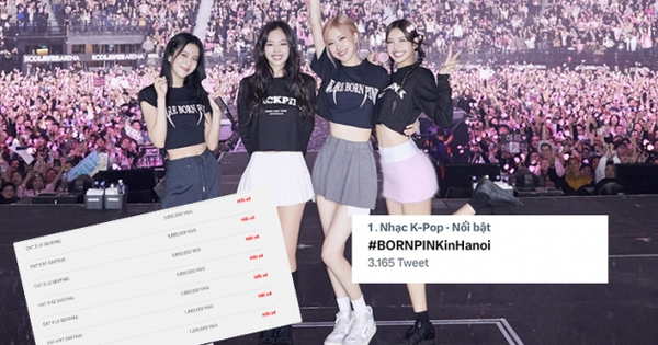 BLACKPINK: Ngày mở bán vé concert gây sốt, Born Pink Hà Nội trở thành xu hướng số 1 trên Twitter!