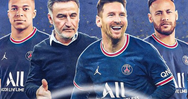 Thầy cũ PSG hạnh phúc trở thành người lãnh đạo của bộ ba Messi, Neymar và Mbappe