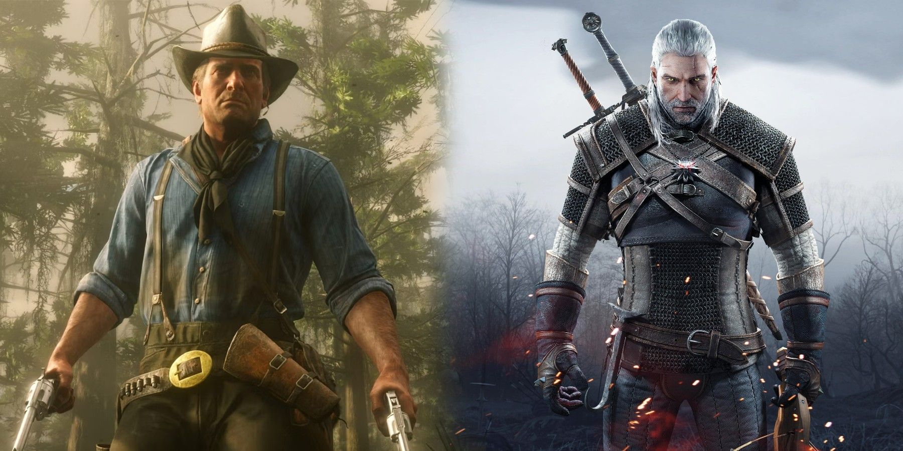 The Witcher's Geralt vs RDR2's Arthur Morgan: Who Reigns Supreme in the Gaming Universe?