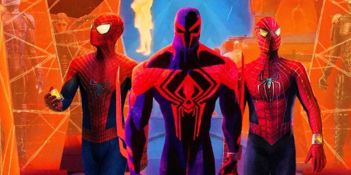 Ultimate Spider-Man Alliance: Garfield, Maguire & Spider-Man 2099 Unite in Mind-Blowing Spider-Verse Tribute!