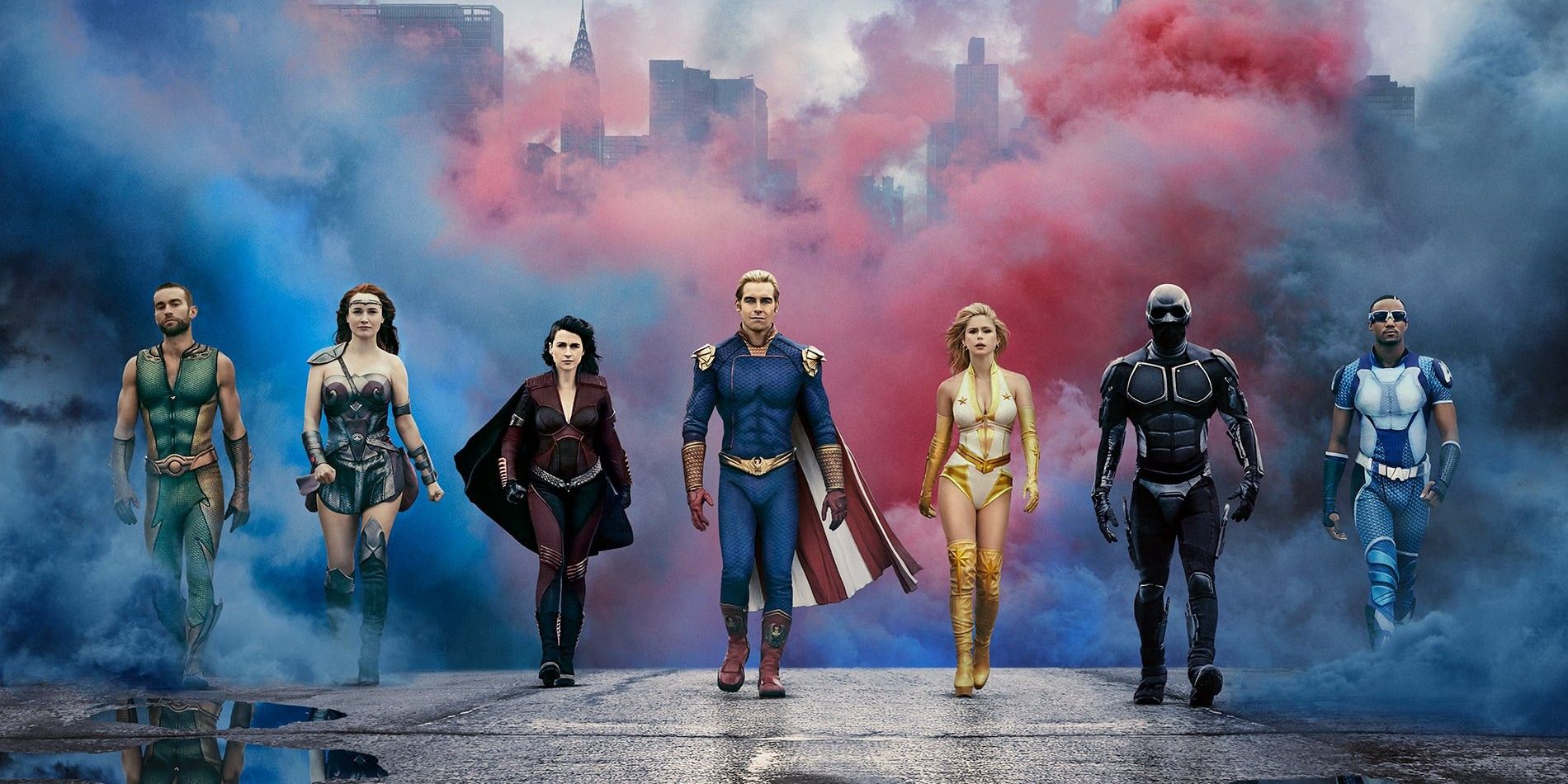 Amped-Up Anticipation: The Boys Season 4 Unveils Vought's Epic New Lineup of The Seven Ahead of SDCC Panel