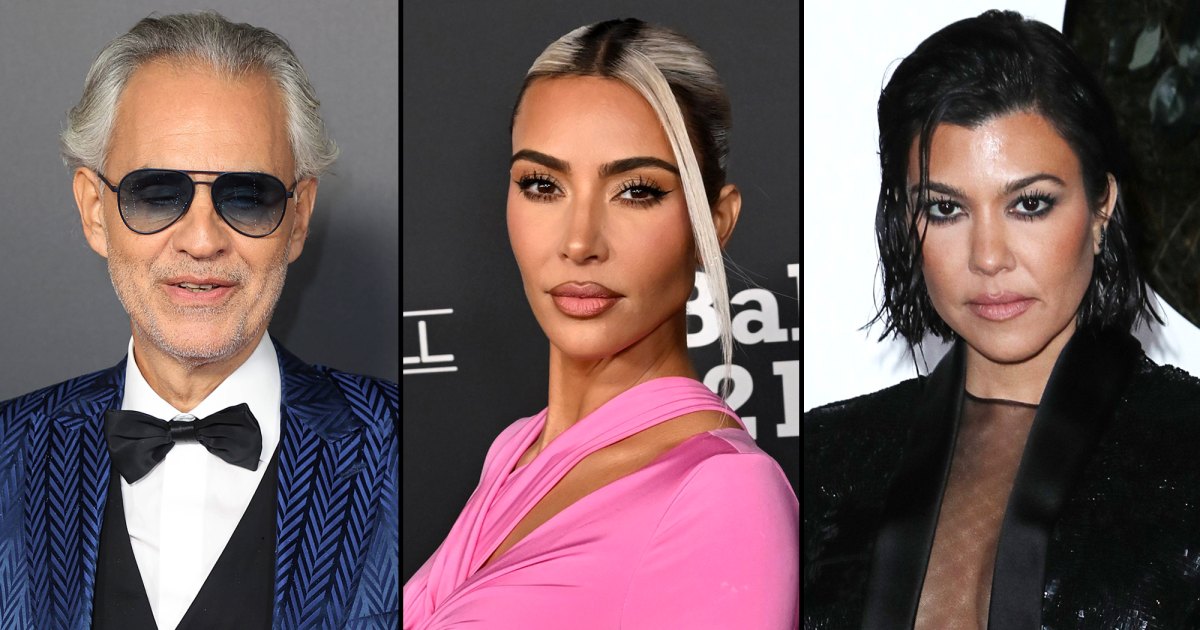 Andrea Bocelli Opens Up about the Unique Honor of Performing at Both Kim and Kourtney Kardashian's Weddings You Won't Believe His Reaction!