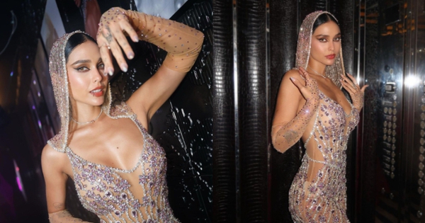 Á hậu Hoàn vũ khiến cộng đồng mê mẩn với trang phục siêu quyến rũ và catwalk ấn tượng