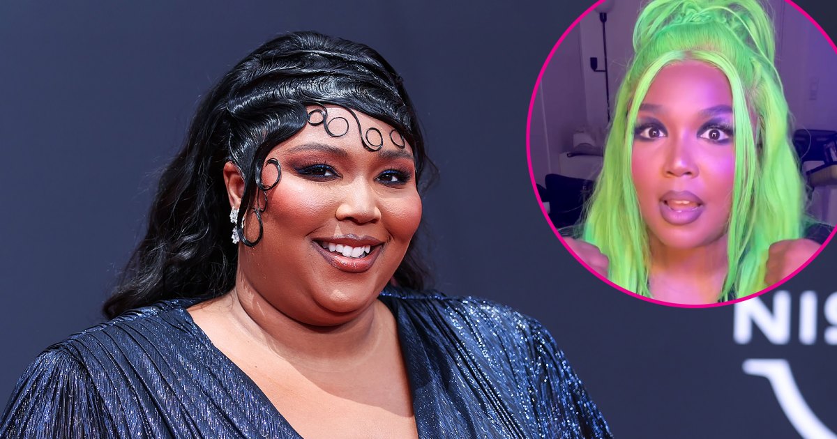 Lizzo Unveils Mesmerizing Neon Green Hair That Glows Enchantingly in the Dark: Must-See
