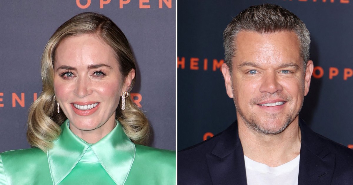 Emily Blunt Reveals Adorable Bond with ‘Oppenheimer’ Co-Star Matt Damon, Unveiling Her Daughters’ Unwavering Affection for His Kids