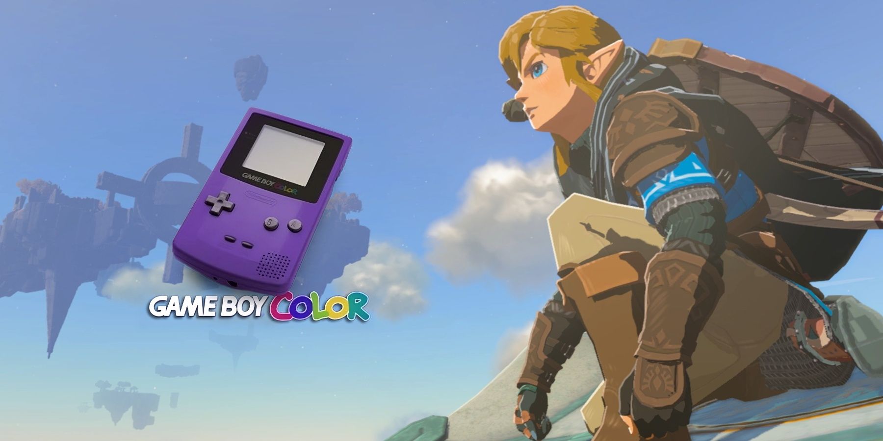 Unleashing Nostalgia: Behold the Epic Transformation of Zelda: Tears of the Kingdom into a Stunning Game Boy Color Adventure!