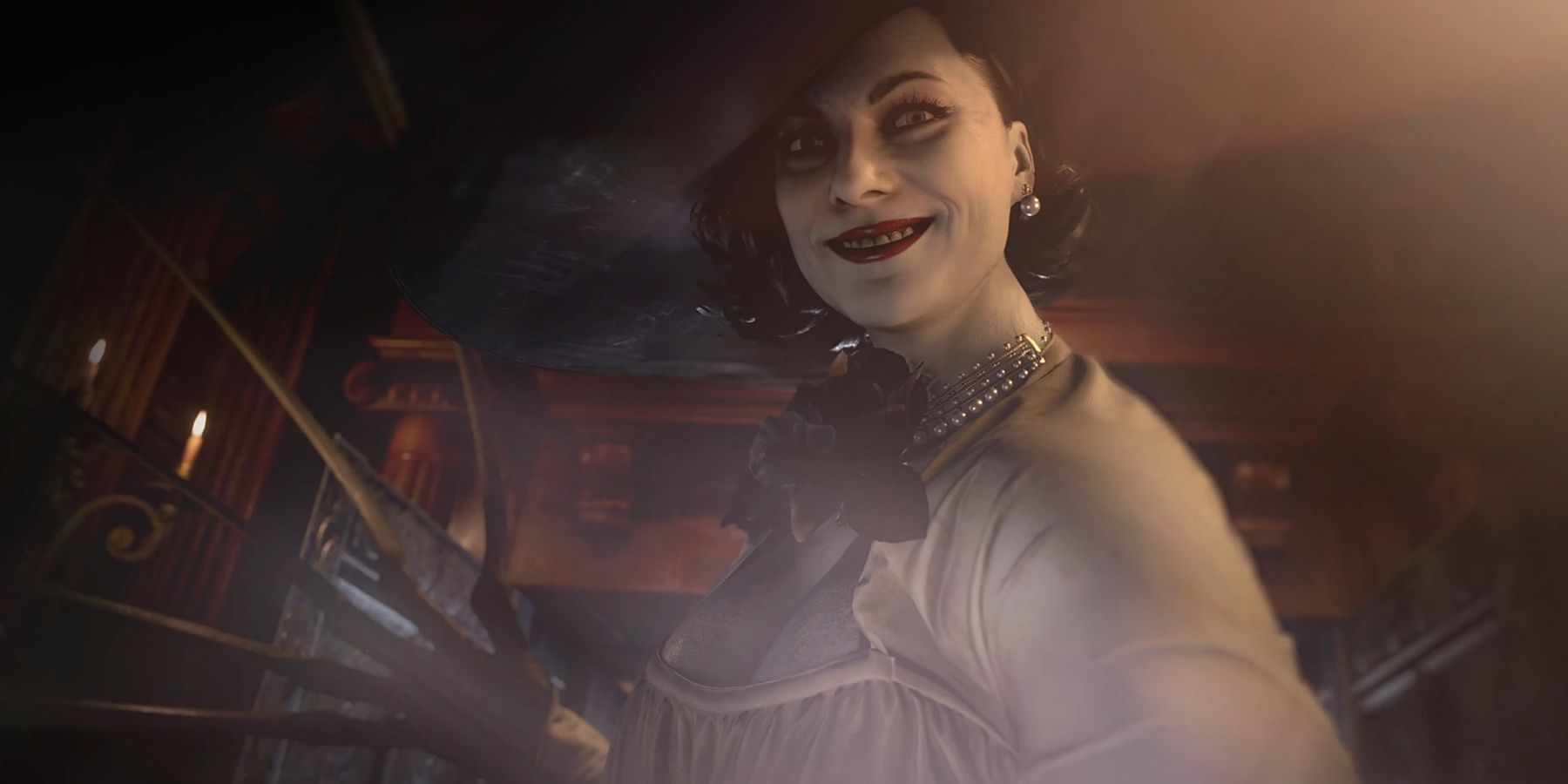 Unveiling the Enormous and Exquisite Lady Dimitrescu Statue in Resident Evil Village