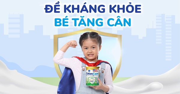 Siêu phẩm dinh dưỡng đã được nghiên cứu lâm sàng giúp bé cải thiện ốm vặt và tăng cân chỉ trong 2 tháng