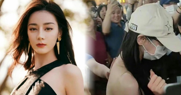 Đám đông hoảng loạn khi Địch Lệ Nhiệt Ba bị đụng vào thân hình?