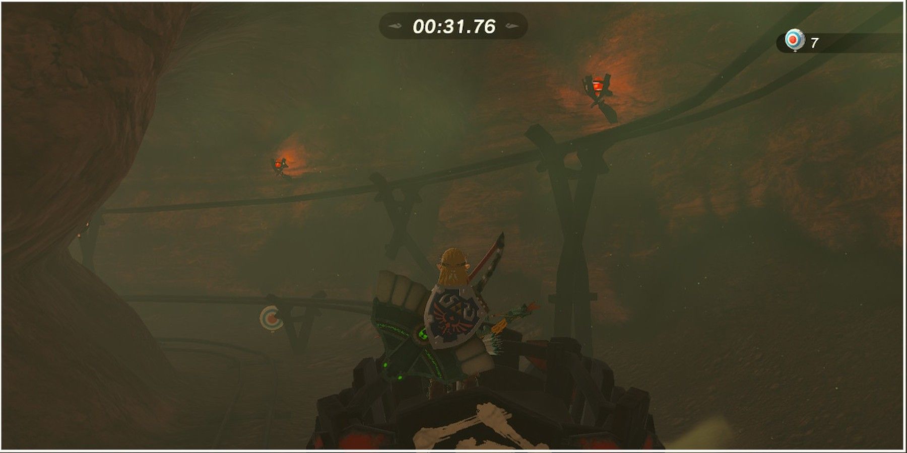 Mastering the Mine-Cart Land Quickshot Course in Zelda: Tears of the Kingdom