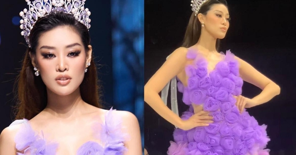 Khánh Vân gây sốt khi tái xuất tươi tắn với vương miện Hoa hậu dù nhiệm kỳ đã kết thúc