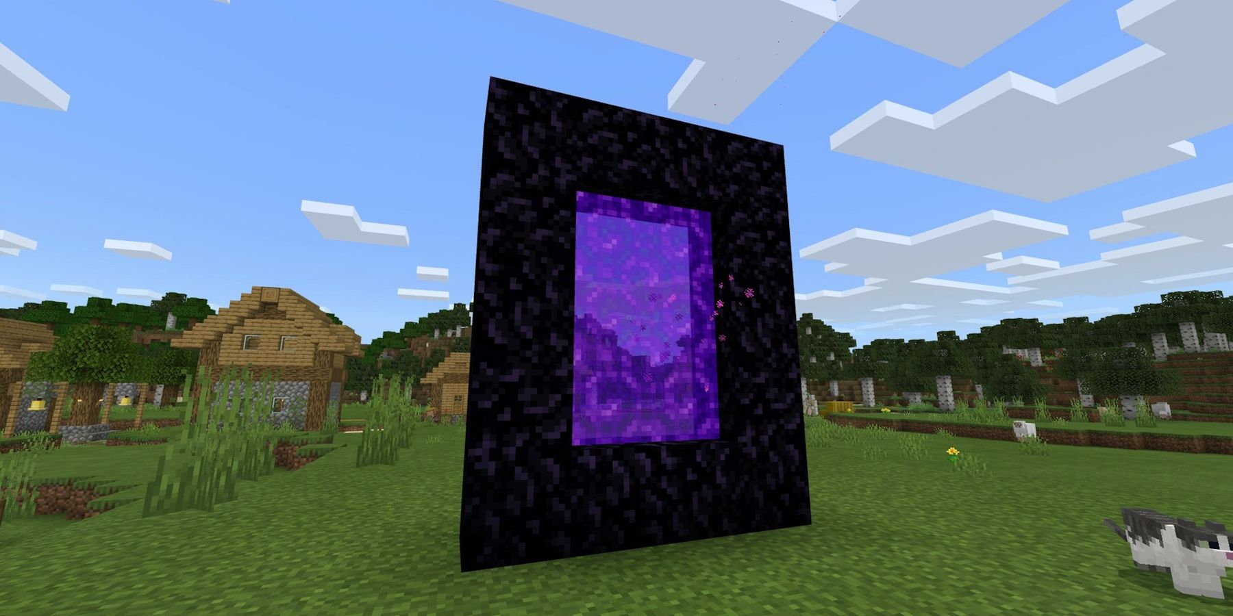 Minecraft Enthusiast Constructs Mind-Blowing Redstone-Powered Entrance to Nether Portal