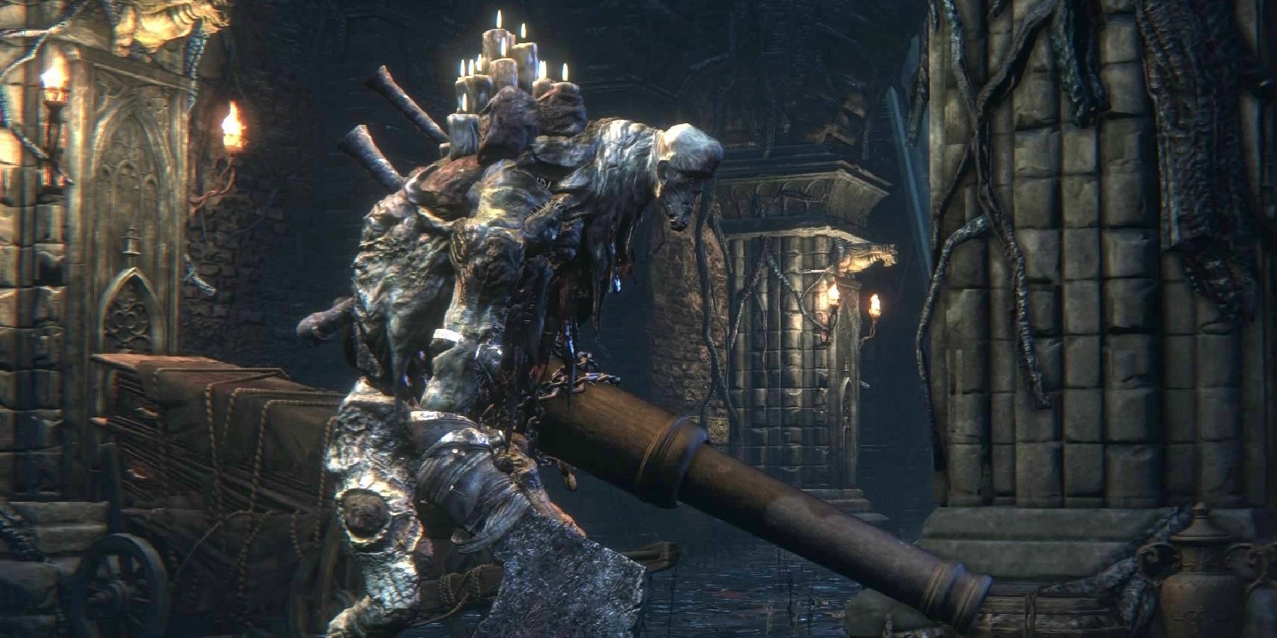The Devious Secret of Bloodborne's Enigmatic Colossal Corpse - Unearthed in the Chalice Dungeons!
