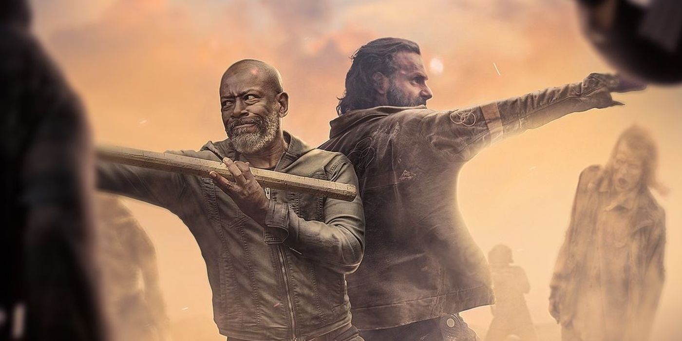 The Epic Finale: Rick and Morgan's Last Stand Unveiled in Jaw-Dropping Walking Dead Poster