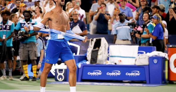 Kỷ lục mới! Djokovic ghi tên mình vào lịch sử với chiến thắng tuyệt đối tại Cincinnati Masters 2023