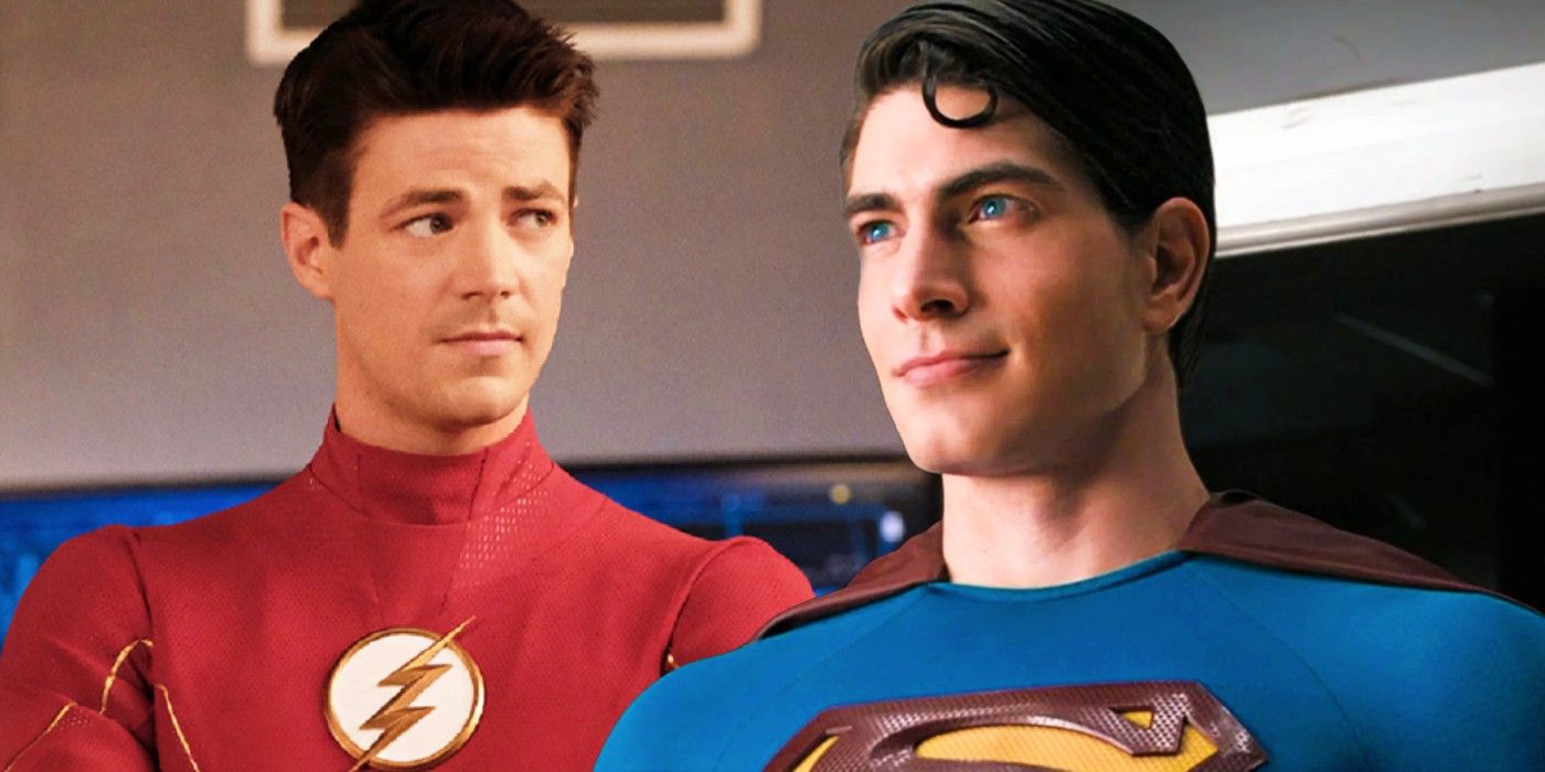 The Flash Boss Likens Grant Gustin to Christopher Reeve as Superman