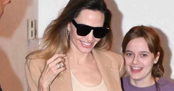Con gái 15 tuổi tự tin hướng tới sự nghiệp với Angelina Jolie