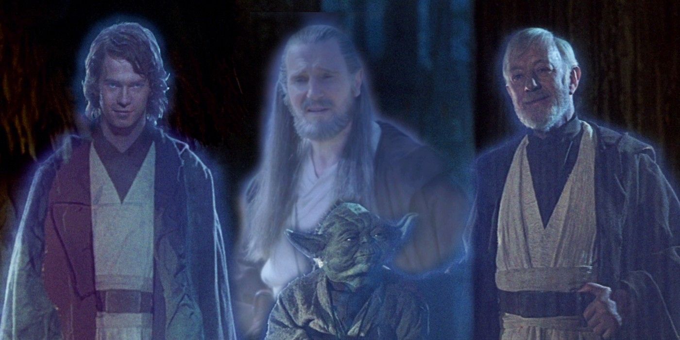 The Epic Reason Why Qui-Gon Jinn's Force Ghost Missed Endor's Infamous Party