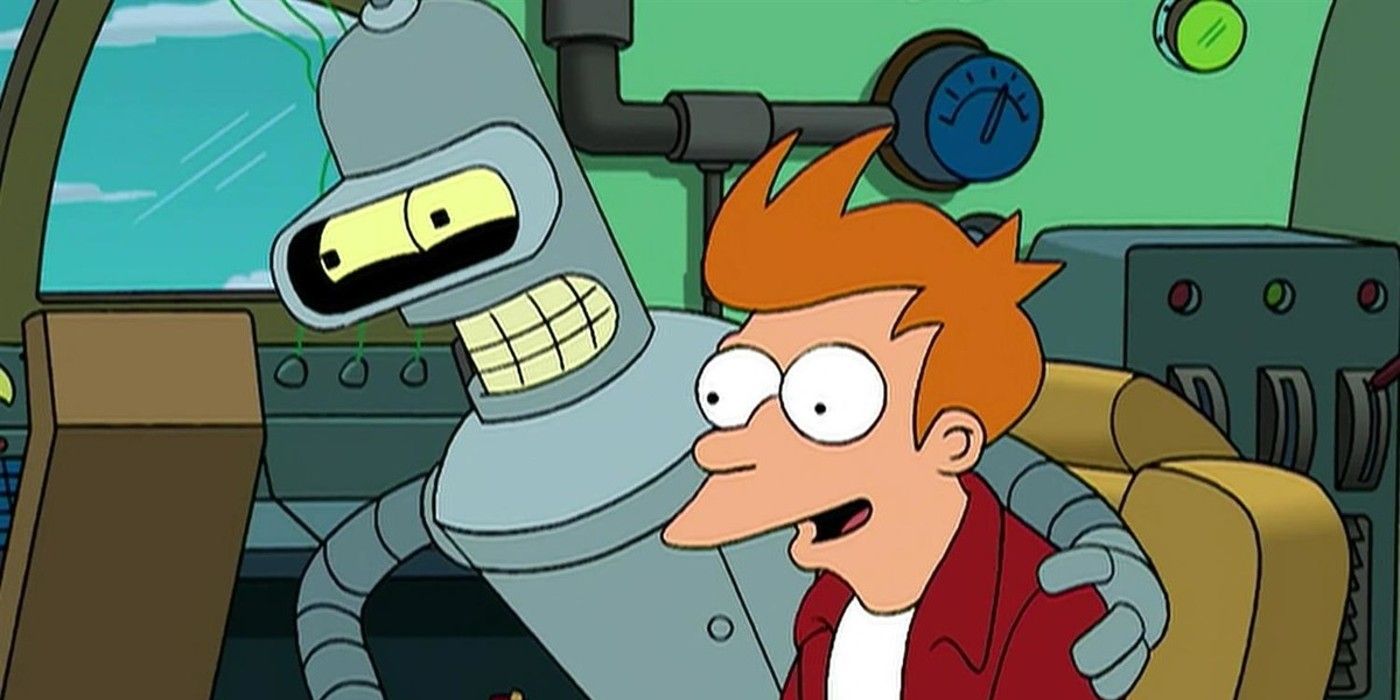 Fry Takes an Epic Ride on Bender's Boat as Zoidberg's Ferocious Sea Monster Wreaks Havoc: A Mesmerizing Twist on an Iconic Painting!