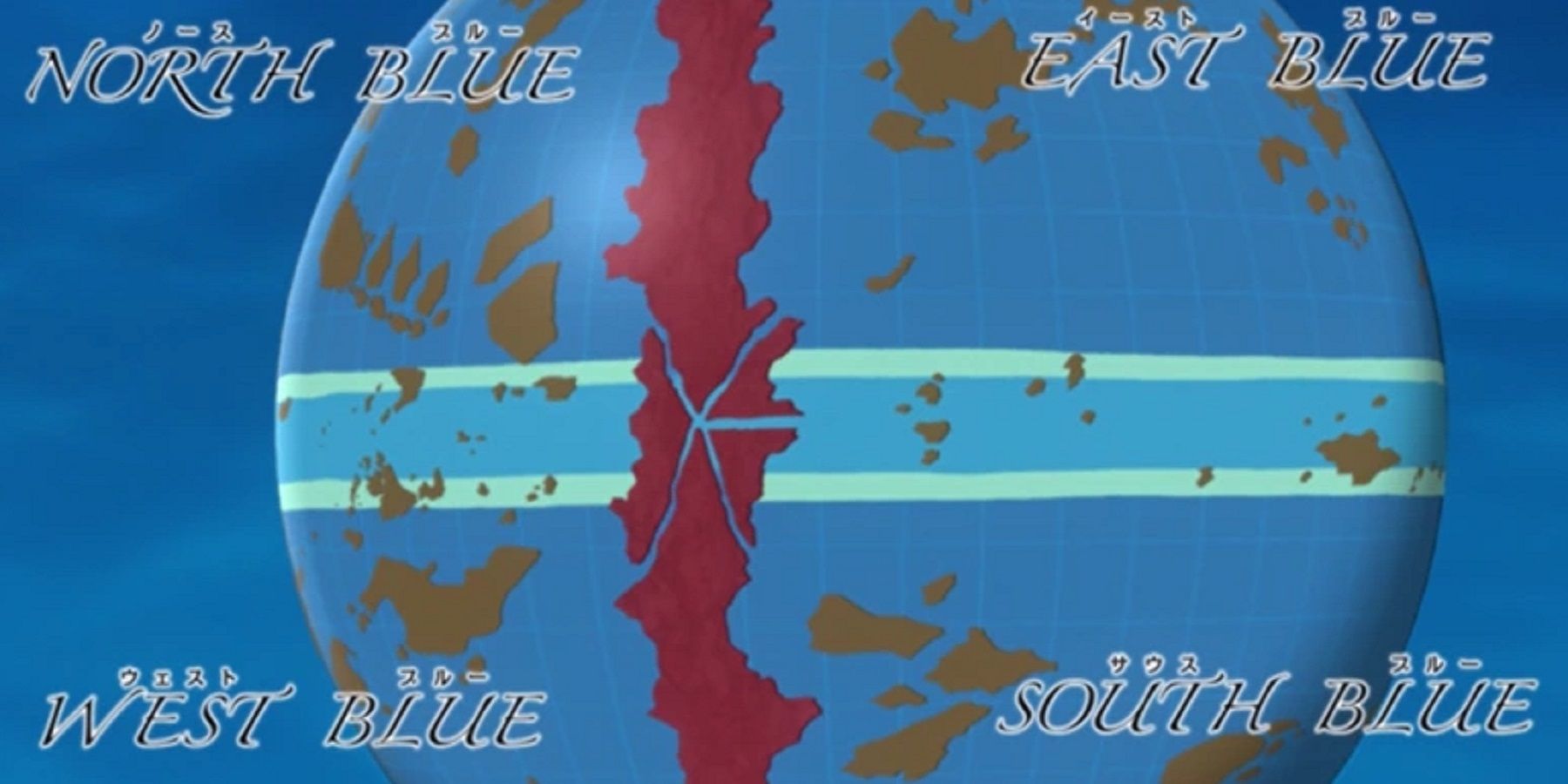 Making modern One Piece world map : r/OnePiece