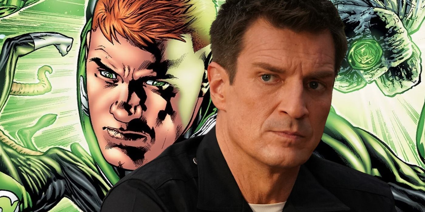 Exclusive Look Nathan Fillion's Epic Green Lantern Transformation