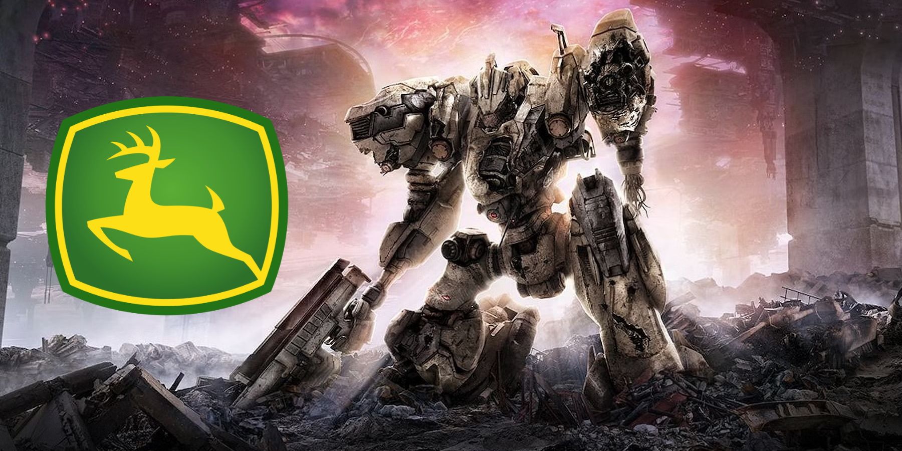 Unleashing the Epic Power of Armored Core 6: The Unbelievable Transformation of a John Deere Mech!