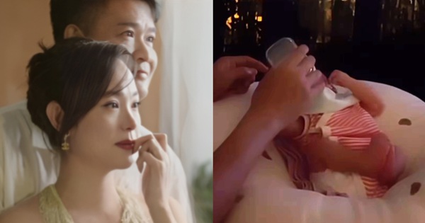Siêu Bố Minh Hằng gia nhập hội bố bỉm sữa, thành thạo việc cho con ăn vào giữa đêm+